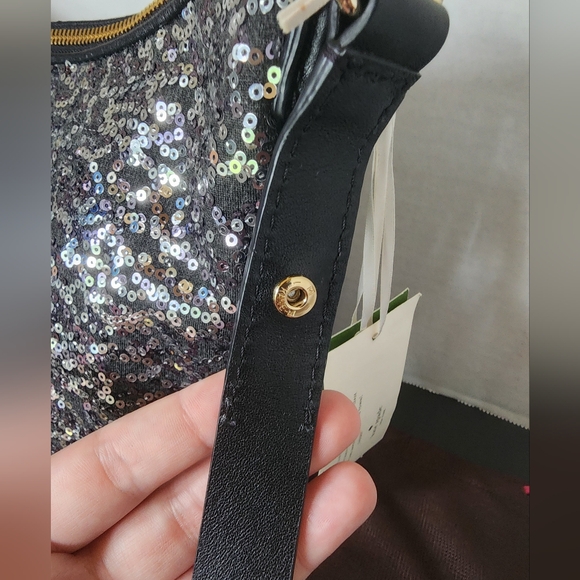 NFS✨️NWT✨️RARE Kate Spade Limited Edition Story Book Lined Vivienne Glitter Bag - Picture 15 of 16